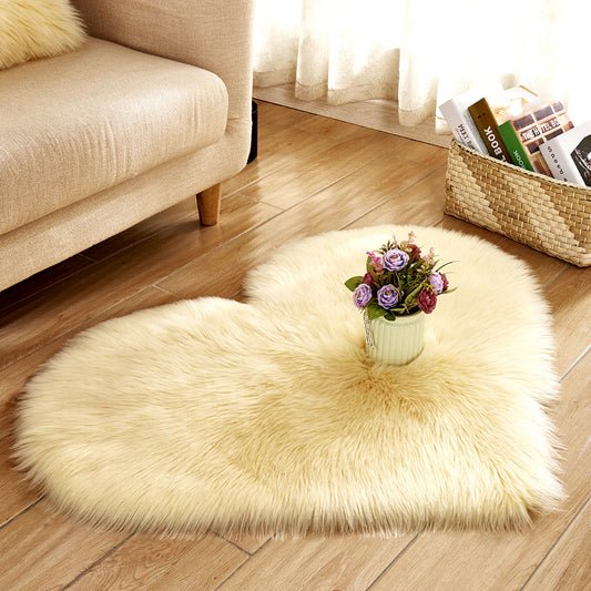 LuxeFur Heart Yellow