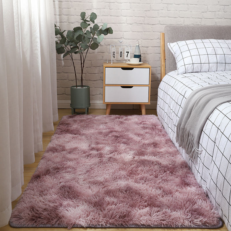 LuxeFur Rectangle Gradient Rose